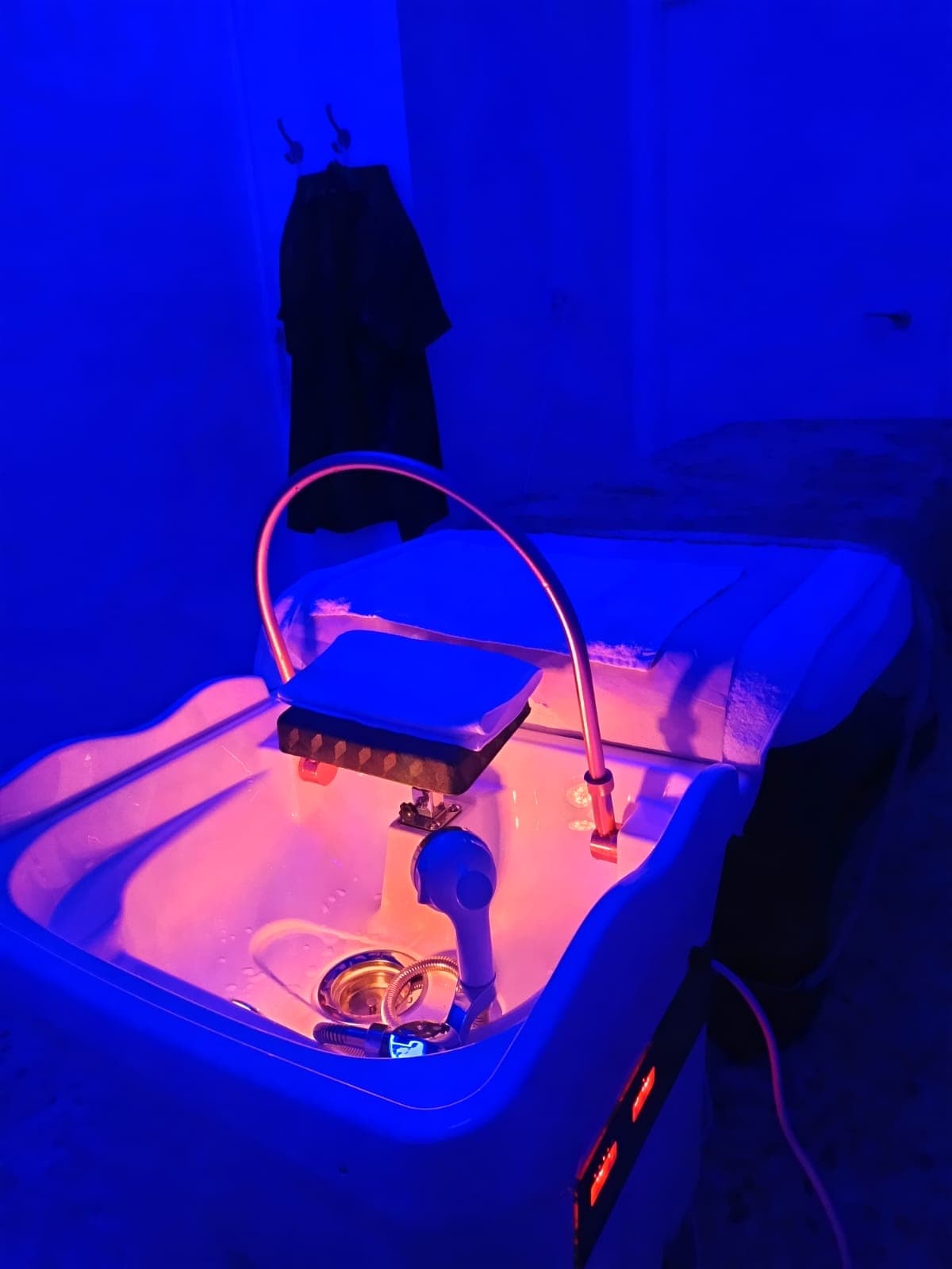 Zona de tratamientos del salón